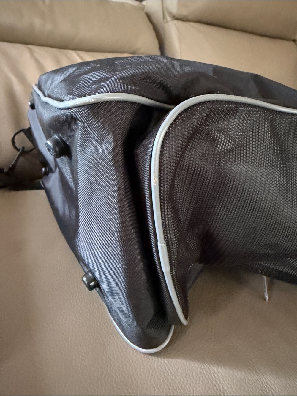 Vtg ROLLERBLADE Original black skate bag zippered w removable adjustable strap - Picture 12 of 16